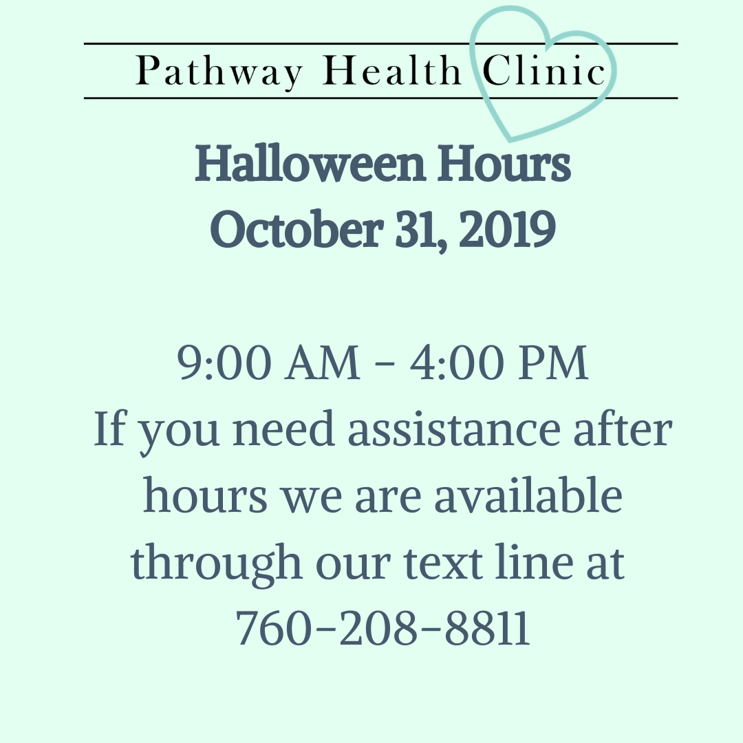 Hours Of Operation    October 31, 2019